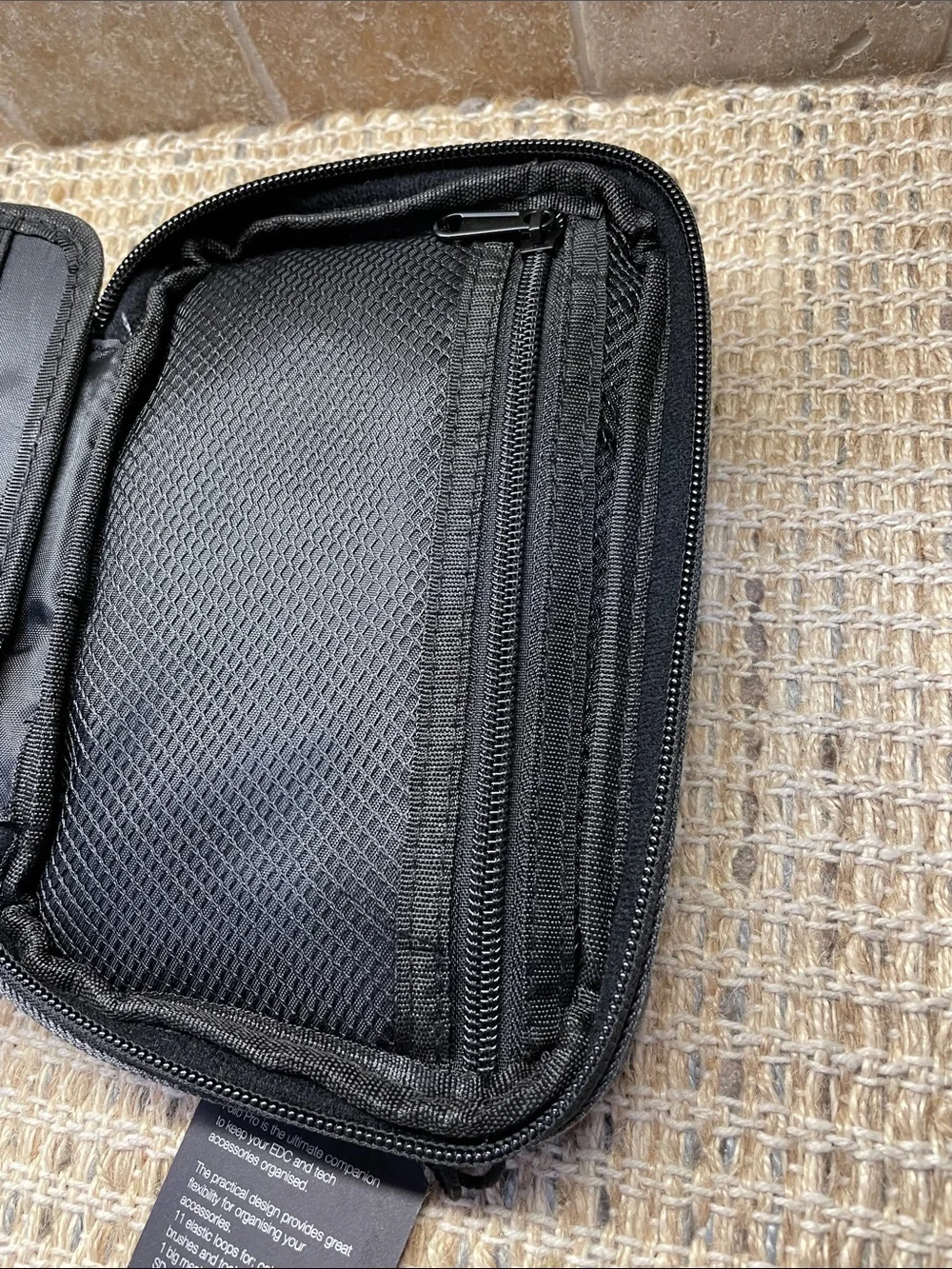Whitleypenn Gray Folio Pro EDC/Tech Travel Organizer Pouch